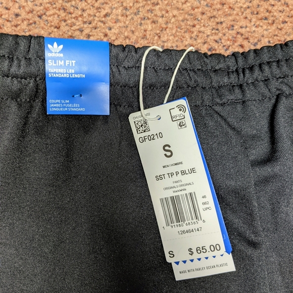 Adidas Superstar Trefoil Track Pants Small - Picture 4 of 5